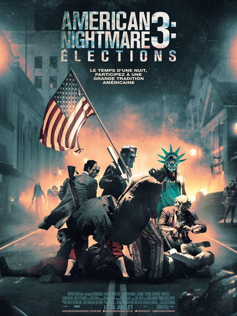 Affiche du film "American Nightmare 3: Élections"