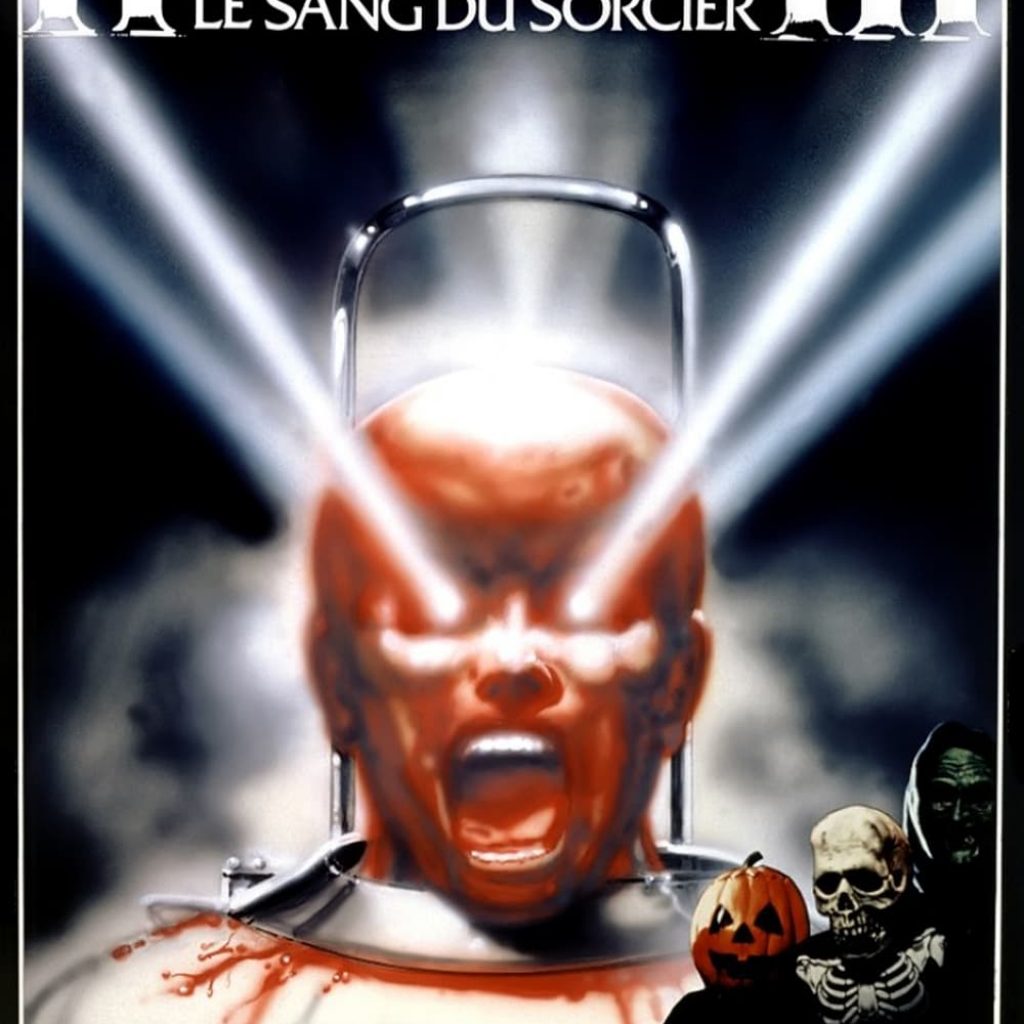 Affiche du film "Halloween 3 : Le Sang du sorcier". 