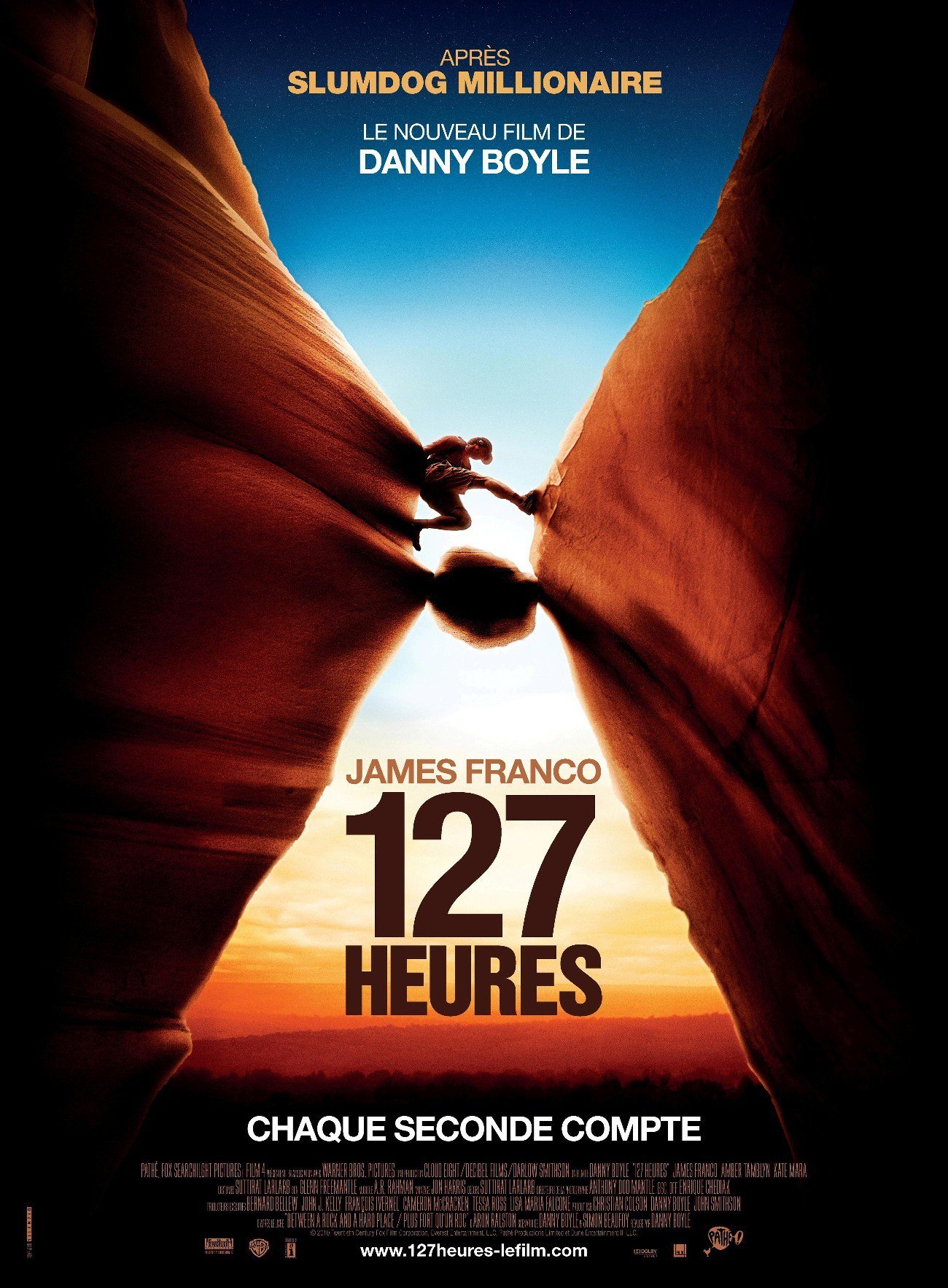 Affiche du film "127 Heures"