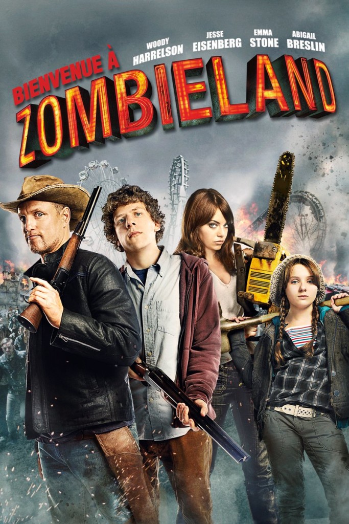 Affiche du film "Bienvenue à Zombieland"