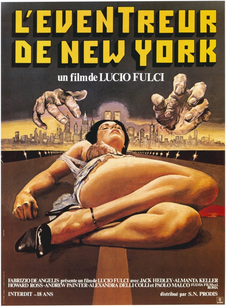 Affiche du film "L'Éventreur de New York"