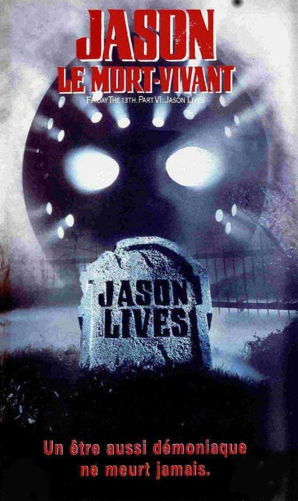 Affiche du film "Vendredi 13, chapitre 6 : Jason le mort vivant"