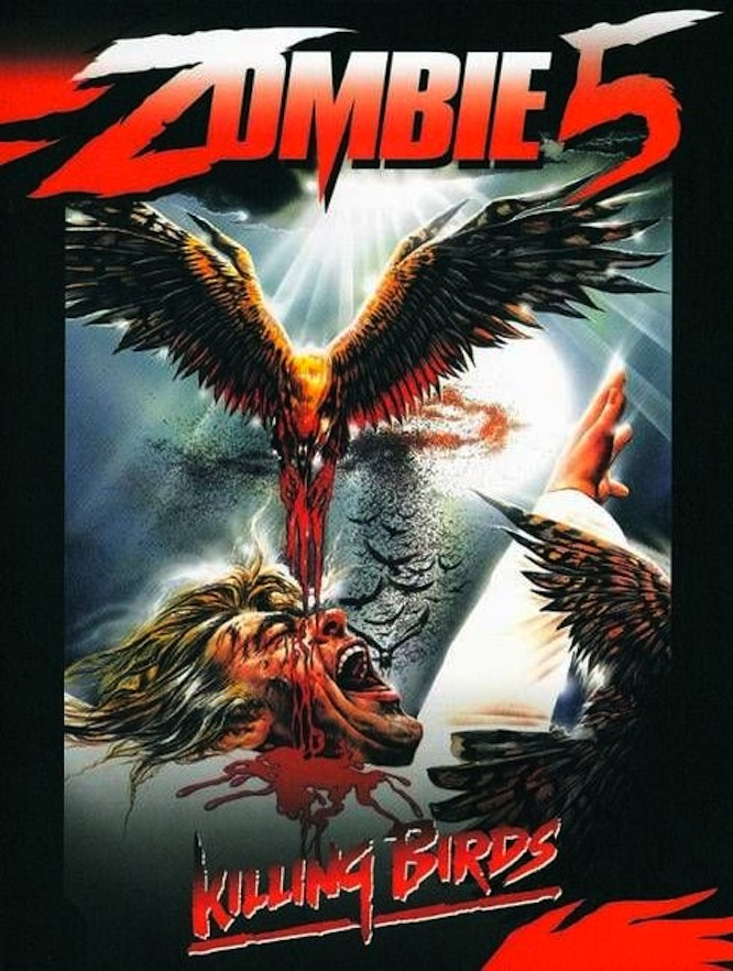 Affiche du film "zombie 5 - l'attaque des morts-vivants"