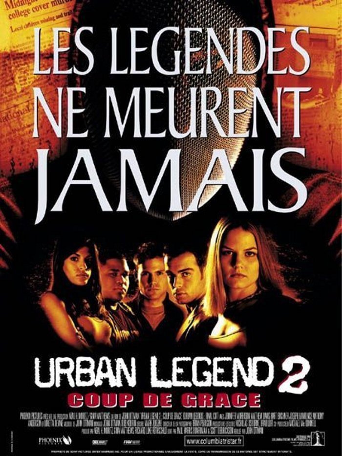 Affiche du film "Urban Legend 2 : coup de grâce"